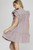 Ruffled Sleeve Side Pocket Wash VNeck Woven Dress