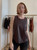 Carmela Leather Front Tank