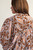 Autumn Blush Paisley Blouse