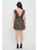 Indigo Garden Print Bow Dress