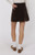 Mystique Brown Cord Mini Skirt
