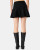 Rosina Black Sweater Knit Skirt