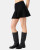 Rosina Black Sweater Knit Skirt