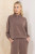 Java Lux Cloud Henley Pullover Top