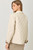 Ivory Quilted Barn Jacket