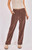 Penthouse Brown Pintuck Pants