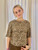 Cheetah Sequin Crewneck Top