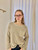 Champagne Drop Shoulder Sweater