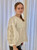 White Embroidered Sleeve Top