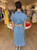 Chambray Button Shirt Dress