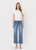 MR Crop Slim Wide Patch Pocket Jean