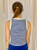 Palma Blue Stripe Knit Tank