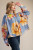 Floral Print Voluminous Blouse