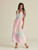 Pastel Multi Color Crawford Dress
