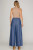 Denim Blue Wide Leg Pant