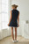 Navy Soft Modal Mini Skort