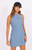 Bradshaw Mini Dress Dusty Blue