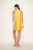 Marigold Satin S/L Shift Dress
