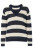 Alani Navy/Cream Mesh Sweater