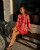 Coral Festival Medallion Short Dress