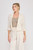Natural Linen Blend 3/4 Sleeve Blazer