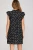 Black/white Polka Dot Mini Dress