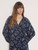 Painterly Sarasa Ruffle Blouse