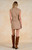 Sand Sleeveless Dress