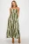 Leaf Cascade Maxi Dress