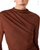 Catrina - Draped Cinnamon Dress