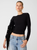Seline Black Fitted Top
