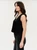 Black Satin Tank