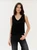 Black Satin Tank