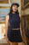 On A Stroll Mini Skirt - Navy