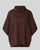 Roll Neck Soft Rib Cape