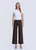 HR Coated Ankle Wide in Chicory Coffee Wash