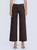 HR Coated Ankle Wide in Chicory Coffee Wash