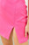 Bright Pink Fur Tube Dress