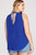 Royal Blue Surplice Tank