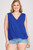 Royal Blue Surplice Tank