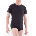 Fixation Bodysuit on male model, front-view.