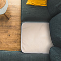 Seat Cover on couch.
