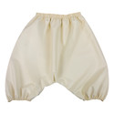 Rubber bloomers lying flat.