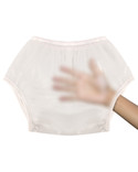 Ideal Fit Plastic Pants - Frosted