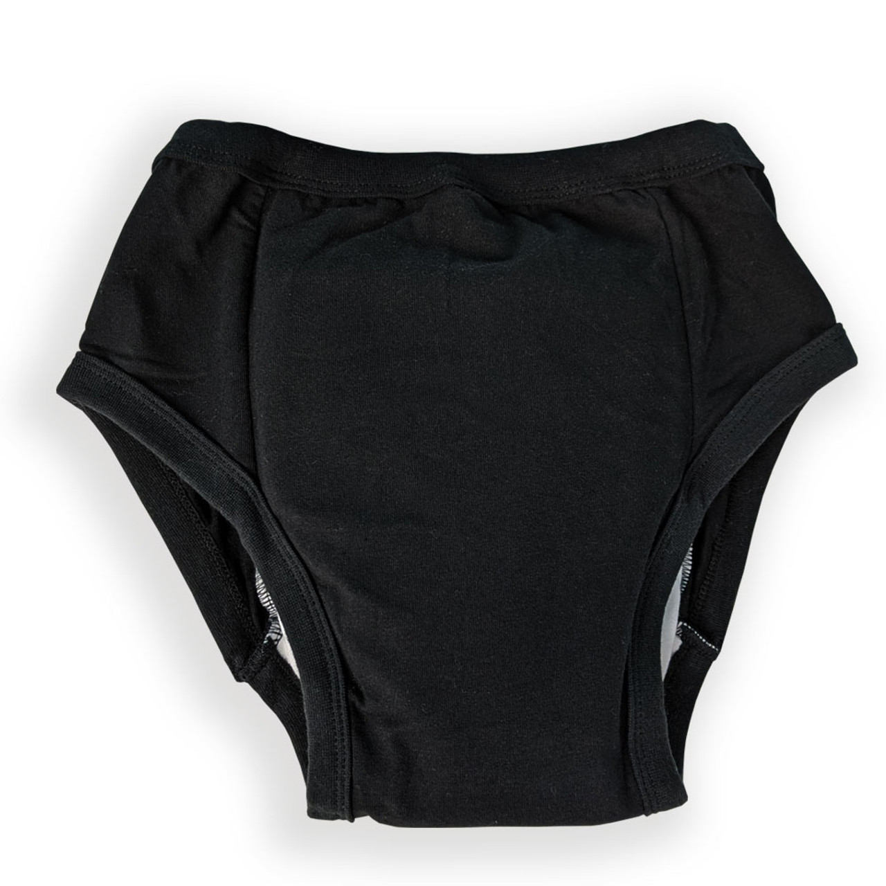 Protective Briefs for Adult Incontinence - Black