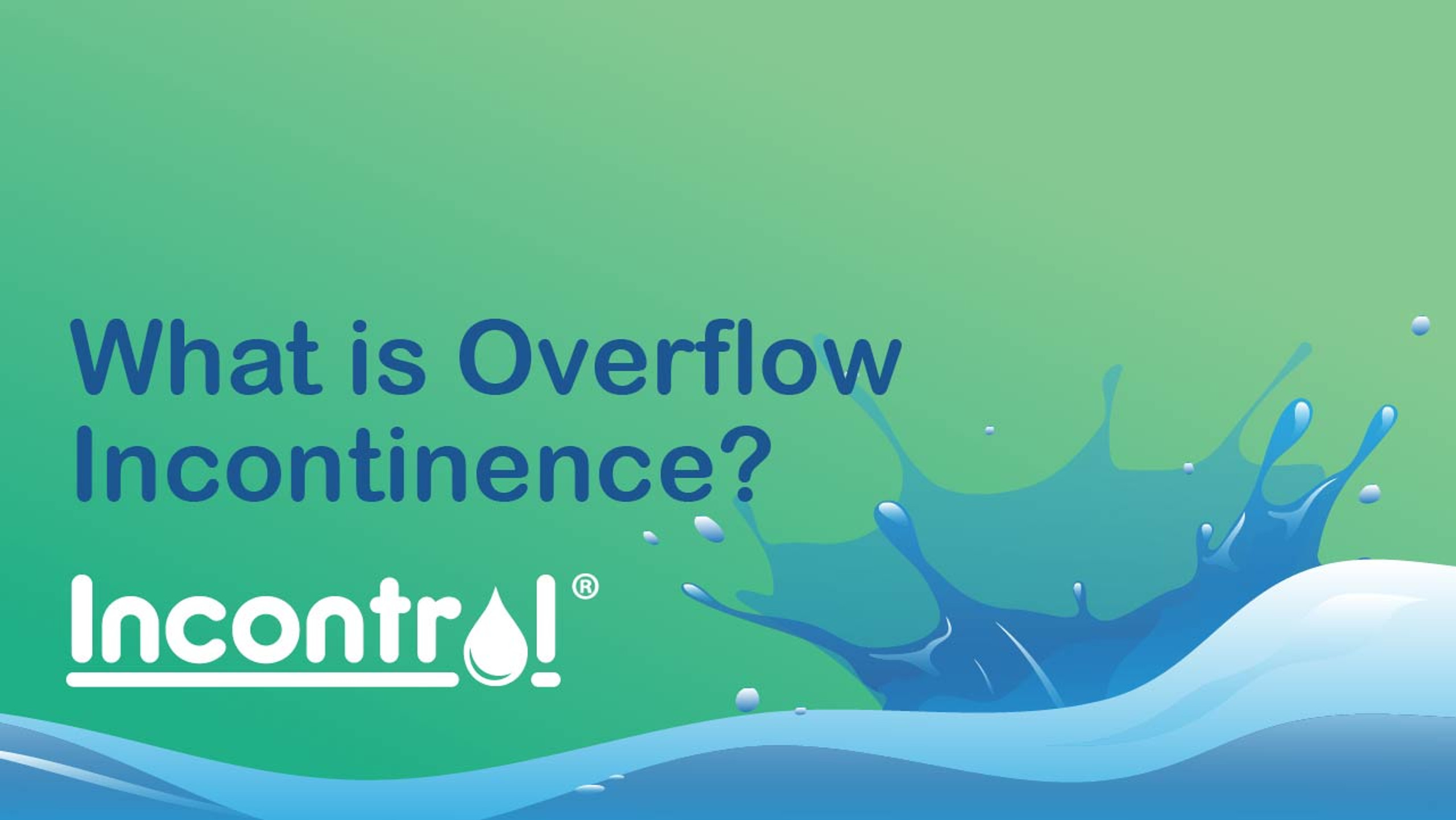 treatments for overflow incontinence