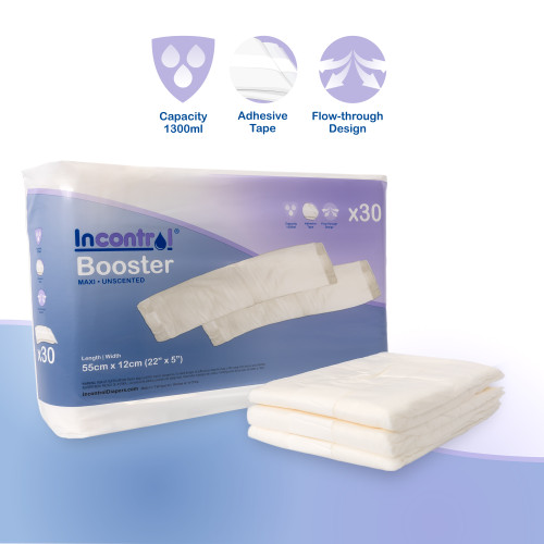 Incontrol Booster Pads - Unscented