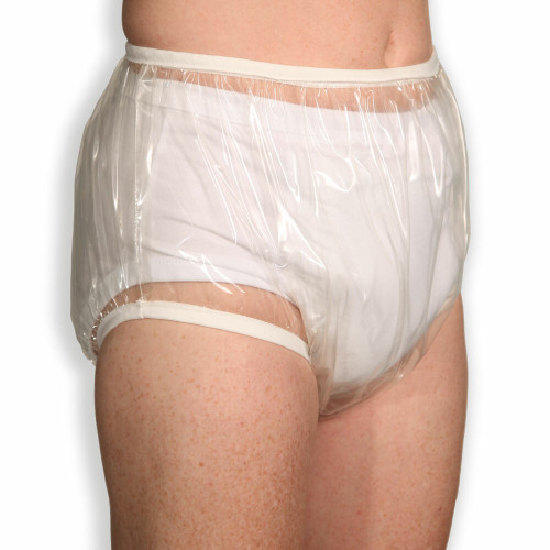 Ideal Fit Plastic Pants - Crystal Clear