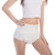 Young woman wearing Incontrol Elite Youth incontinence diapers, white colour.