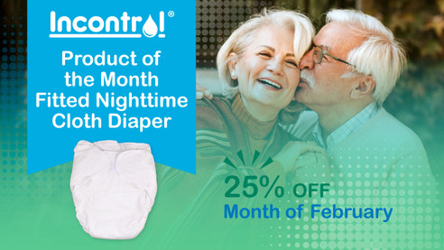 February Product of the Month - Fitted Nighttime Cloth Diapers!